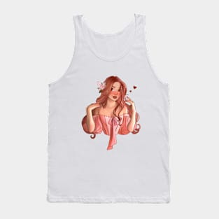 Flower Girl Tank Top